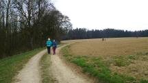  Blick auf die Wanderstrecke 
