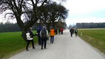  Wanderroute auf der L6289 