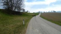  Wanderroute auf der L6108 