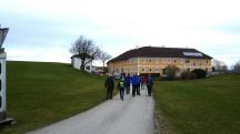 Blick auf die Wanderstrecke zum Gehft Giemetsberg 1 mit der 2. K+L