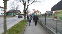  Wanderroute entlang der Hauptstrae in Ferschnitz 