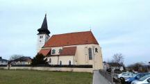 Blick zur Pfarrkirche zum Hl. Sixtus II (Xystus) in Ferschnitz 