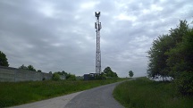 Blick auf die Wanderstrecke