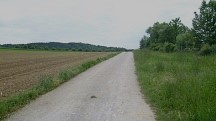 Blick auf die Wanderstrecke