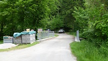 Blick auf die Wanderstrecke zur 1. K+L