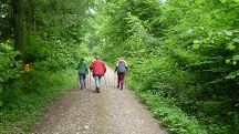  Blick auf die Wanderstrecke