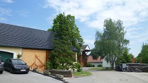 Blick auf die Wanderstrecke in Mehlberg