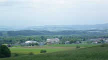 schner Fernblick zum Schloss 