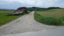  Blick auf die Wanderstrecke