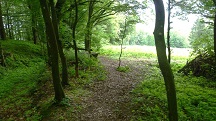  Blick auf die Wanderstrecke