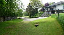 Blick auf die Wanderstrecke