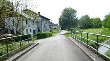 Blick auf die Wanderstrecke