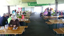 Blick in der Start-/Zielraum