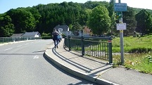 Blick auf die Wanderstrecke in Furth bei Auerkasten 