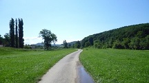  Blick auf die Wanderstrecke 