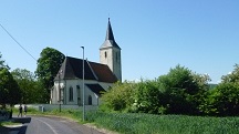 nochmals ein Blick zur Filialkirche St. Peter am Anger 