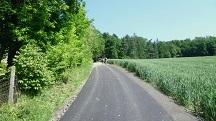  Blick auf die Wanderstrecke 