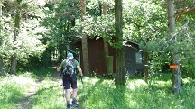  Blick auf die Wanderstrecke 