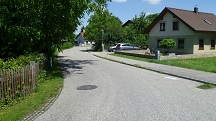  Blick auf die 23 km Route in Kirchstetten 