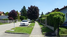  Blick auf die 23 km Route in Kirchstetten 