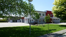  Blick zum FF-Gebude in Kirchstetten 