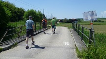  Blick auf die Wanderstrecke 
