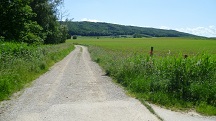  Blick auf die Wanderstrecke 