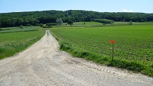  Blick auf die Wanderstrecke 
