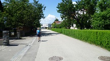  Blick auf die Wanderstrecke in Reith 