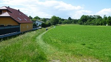  Blick auf die Wanderstrecke zum Michlbach 