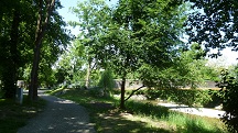 Blick auf die Wanderstrecke entlang des Michelbachs 