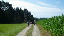  Blick auf die Wanderstrecke 