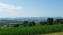  schner Fernblick nach St. Leonhard am Forst 