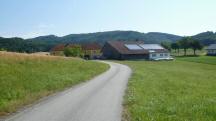  Blick auf die Wanderstrecke zur 2. K+L in Wegscheid 