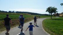  Blick auf die Wanderstrecke in Wegscheid 