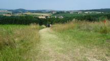  Blick auf die Wanderstrecke 