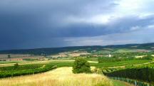 schner Fernblick nach Glaubendorf und weiter nach Rohrbach