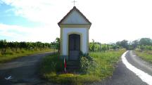 Blick zur Weinbergkapelle in der Riede Zwischengraben 