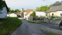 Blick auf die Wanderstrecke in Glaubendorf (Zwischengraben) 