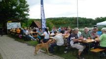  Wanderer im Zielraum 
