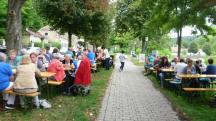  Wanderer im Zielraum 