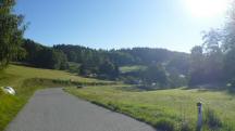  Blick auf die Wanderstrecke in der Streusiedlung Reichenbach 