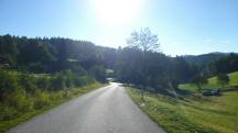  Blick auf die Wanderstrecke in der Streusiedlung Reichenbach 