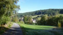  Blick auf die Wanderstrecke nach Kirchbach 