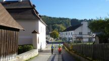  Blick auf die Wanderstrecke in Kirchbach 