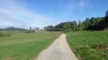  Blick auf die Wanderstrecke 