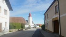  Blick auf die Wanderstrecke in Marbach am Walde 