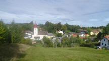  schner Fernblick nach Marbach am Walde 