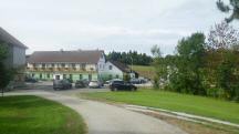 Blick auf die Wanderstrecke in Rottenbach beim Ghs. Braith