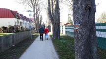  Wanderroute �ber den Parkweg 